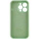 Чехол Silk Full Camera Protective (AA) для Apple iPhone 14 Pro Max (6.7") Зеленый / Pistachio Без бренда - изображение 6