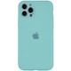 Чехол Silk Full Camera Protective (AA) для Apple iPhone 13 Pro Max (6.7") Бирюзовый / Marine Green Без бренда - изображение 1