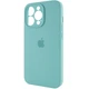 Чехол Silk Full Camera Protective (AA) для Apple iPhone 13 Pro (6.1") Бирюзовый / Marine Green Без бренда - изображение 3