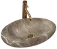 Умивальник (раковина) REA ROXY B STONE NATURE накладний (REA-U6650) - зображення 7