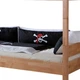Кровать двоярусна Mobler b09 80х190 Бук - зображення 3