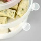 Контейнер MBM HOME термостійкий трирівневий для зберігання Білий (KP-04 WHITE) - зображення 12