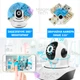 Камера видеонаблюдения WiFi Smart Camera Белая поворотная Беспроводная с инфракрасной подсветкой микрофоном и обратной связью - изображение 3