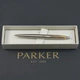 Ручка кулькова Parker JOTTER Stainless Steel GT BP Trident прозора 16032_T010b - зображення 5