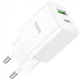 Сетевое зарядное устройство Hoco N28 PD20W+QC3.0 (20W) - White - изображение 1