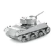 Металлический 3D-пазл Piececu Sherman Tank - изображение 3