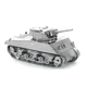Металлический 3D-пазл Piececu Sherman Tank - изображение 4