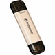 USB флеш накопитель Transcend 128GB JetFlash 930 Gold-Black USB 3.2/Type-C (TS128GJF930C) - изображение 3
