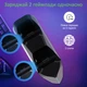 Зарядка для джойстика PS5 Beboncool Док Станция для PlayStation 5 PS5 DualSense на 2 геймпада с LED подсветкой P5 Белый - изображение 4
