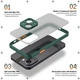 Чехол для смартфона ArmorStandart Frosted Matte для Samsung Galaxy A34 5G (A346) Dark Green (ARM66714) - изображение 2
