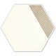 Декор My Way Paradyz Calacatta 17,1x19,8 hexagon b mat - изображение 1
