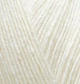 Турецька пряжа для в'язання нитки Alize SUPERWASH 100 Alize супервош 01 молочний - зображення 2
