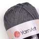 Турецкая пряжа для вязания YarnArt Macrame (макраме)- 159 темно-серый - изображение 2