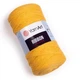 Турецкая пряжа для вязания YarnArt Ribbon ( риббон ) ковриков , корзин - 764 желтый - изображение 1