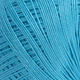 Турецкая летняя пряжа для вязания YarnArt -Lily (лилу)-0008 бирюза - изображение 2