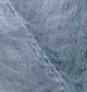 Турецкая пряжа для вязания Alize MOHAIR CLASSIC (Мохер классик ) - 87 угольно серый - изображение 2