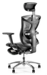 Кресло геймерское Barsky Game Mesh Grey (GM-02) - изображение 4