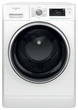 Пральна машина Whirlpool фронтальна, 11кг, 1400, A+++, 60см, дисплей, пара, інвертор, люк чорний, білий (FFB11469BCVUA) - изображение 1
