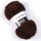 Турецкая велюровая пряжа для вязания YarhArt Dolce (Дольче) 775 коричневый - изображение 1