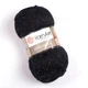 Пряжа для ручного вязания YarnArt Alpine Alpaca (Альпин альпака)толстая зимняя пряжа нитки 439 черный - изображение 1