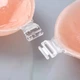 Бюстгальтер силіконовий класичний без бретель з Push-Up Бежевий (A) - зображення 7