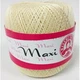 Турецкая пряжа для вязания Madame Tricote Maxi (МАКСИ) летний мерсеризованный хлопок 6375 беж - изображение 1