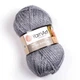 Пряжа для ручного вязания YarnArt Alpine Alpaca (Альпин альпака)толстая зимняя пряжа нитки 447 серый - изображение 1