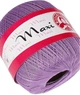 Турецкая пряжа для вязания Madame Tricote Maxi (МАКСИ) летний мерсеризованный хлопок 6309 сирень - изображение 1