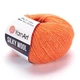 Турецкая зимняя пряжа для вязания YarnArt Silky Wool (силки вул) шерсть с шелком 338 оранж - изображение 1