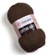 Турецкая летняя пряжа для вязания YarnArt Cotton Soft (котон софт) тонкий полухлопок - 40 коричневый - изображение 1