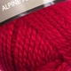 Пряжа для ручного в'язання YarnArt Alpine Alpaca (Альпін альпака)товста зимова пряжа нитки 434 червоний - зображення 2