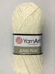 Турецкая пряжа для вязания YarnArt Jeans Plus (джинс плюс) полухлопок толстая пряжа 03 молочный - изображение 2
