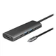 Док-станция хаб CHIEFTEC DSC-502 USB 3.2 Type-C - HDMI USB 3.2x2 USB-C PD 80W 5в1 Black - изображение 1