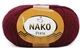 Турецкая пряжа для вязания Nako Peru(перу) шерсть с альпакой - 999 бордовый - изображение 1