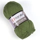 Пряжа для ручного вязания Yarnart Merino De Luxe 50 ( мерино де люкс 50) нитки зимняя пряжа 098 оливка - изображение 1