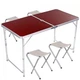 Стол для пикника раскладной с 4 стульями Folding Table - изображение 1