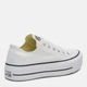 Trampki damskie materiałowe niskie Converse Chuck Taylor All Star Lift 560251C 38 (7.5US) 24.5 cm Białe (888755249505) - obraz 4