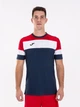 Футболка спортивная длинная мужская Joma Crew IV 101534.336 M Темно-синяя (8424309064921) - изображение 4