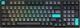 Клавіатура Akko 3098N RGB TTC Honey Switch (6925758618304) Black/Cyan - зображення 1
