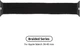 Ремінець ArmorStandart Braided Solo Loop для Apple Watch 42 (Series 11-10)/41/40/38 Charcoal Size 6 (144 mm) (ARM58062) - зображення 2