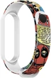 Ремешок ArmorStandart Superhero для Xiaomi Mi Band 7/6/5 DP Comix White (ARM59252) - изображение 2