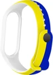 Ремешок Armorstandart для Xiaomi Mi Band 4/3 Blue Yellow (ARM65667) - изображение 2