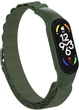Ремешок ArmorStandart Alpina Band для Xiaomi Mi Band 7/6/5/4 Green (ARM64988) - изображение 3