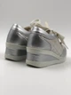 Кросівки для дівчинки ТМ Mille sport shoes 104 штучна шкіра 32р. 20 см сріблясті - зображення 2