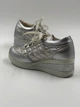 Кросівки для дівчинки ТМ Mille sport shoes 104 штучна шкіра 32р. 20 см сріблясті - зображення 4