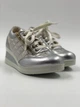 Кросівки для дівчинки ТМ Mille sport shoes 104 штучна шкіра 32р. 20 см сріблясті - зображення 6