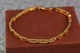 Браслет Xuping Jewelry Гера с греческим узором 21 см 4 мм золотистый - изображение 1