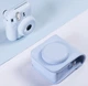 Чехол FujiFilm INSTAX mini 12 / 11 / 9 голубой для фотоаппарата Pastel Blue - изображение 5