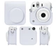 Чехол FujiFilm INSTAX mini 12 / 11 / 9 Глиняно-белый для фотоаппарата Clay White - изображение 7