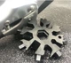 Мультитул для велосипеда 18 в 1 "как сюрикен" инструменты снежинка SNOWFLAKE WRENCH TOOL (713421940) Серебро - изображение 9
